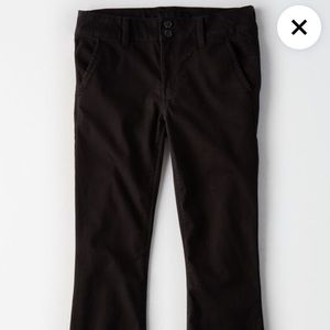 American eagle black flare pants